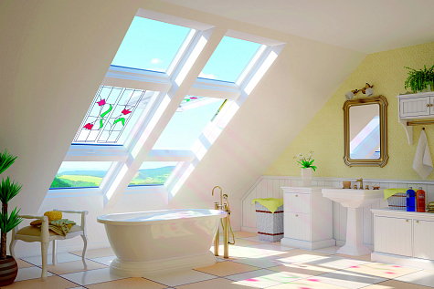 Купить Мансардное окно FAKRO LUX PPP-V U3 134х98см / preSelect Max / Белое ПВХ / комбинированное открывание - изображение 2